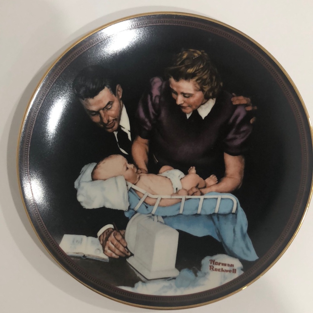 Ceramic art plate